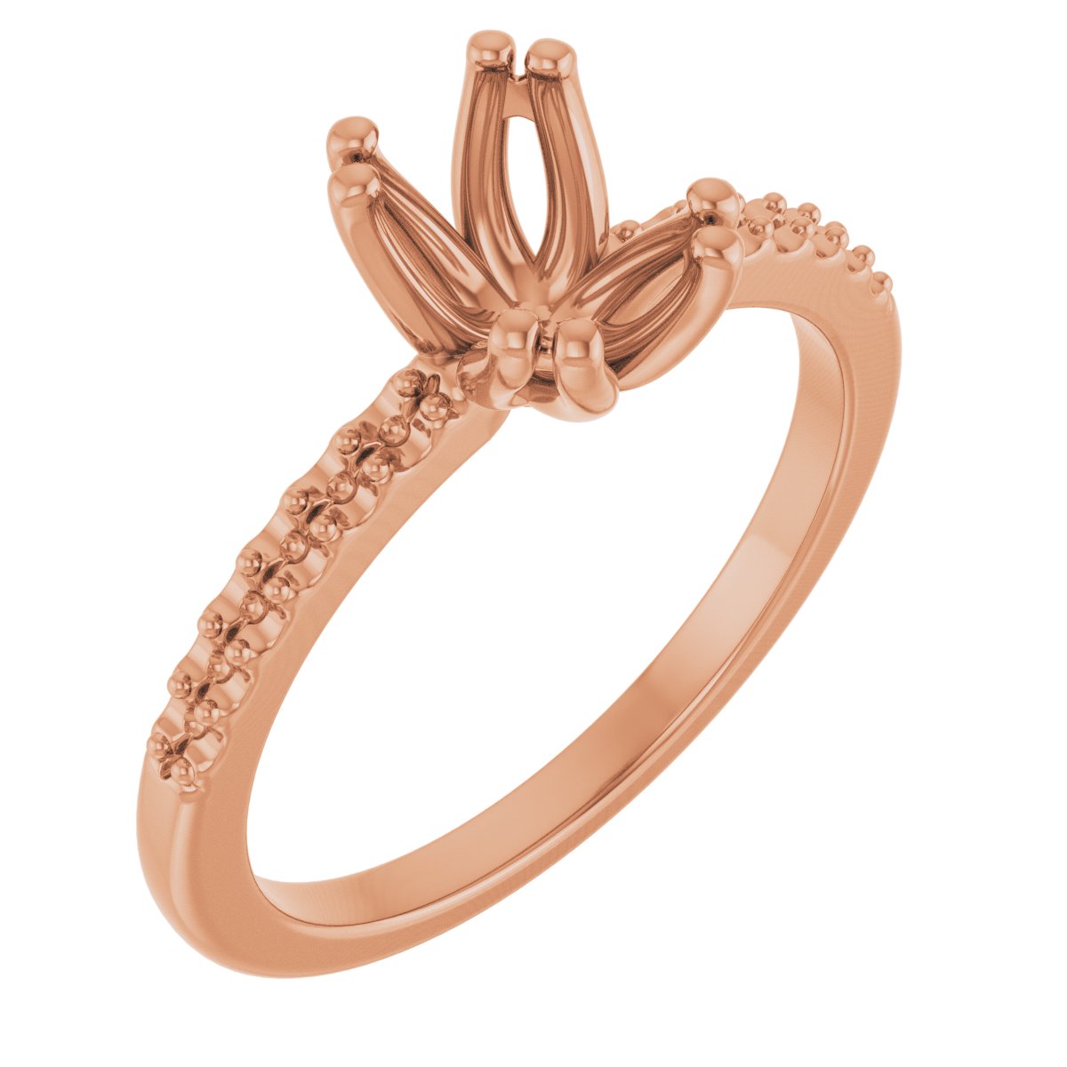 Twin-Prong Octet® Solitaire Engagement Ring