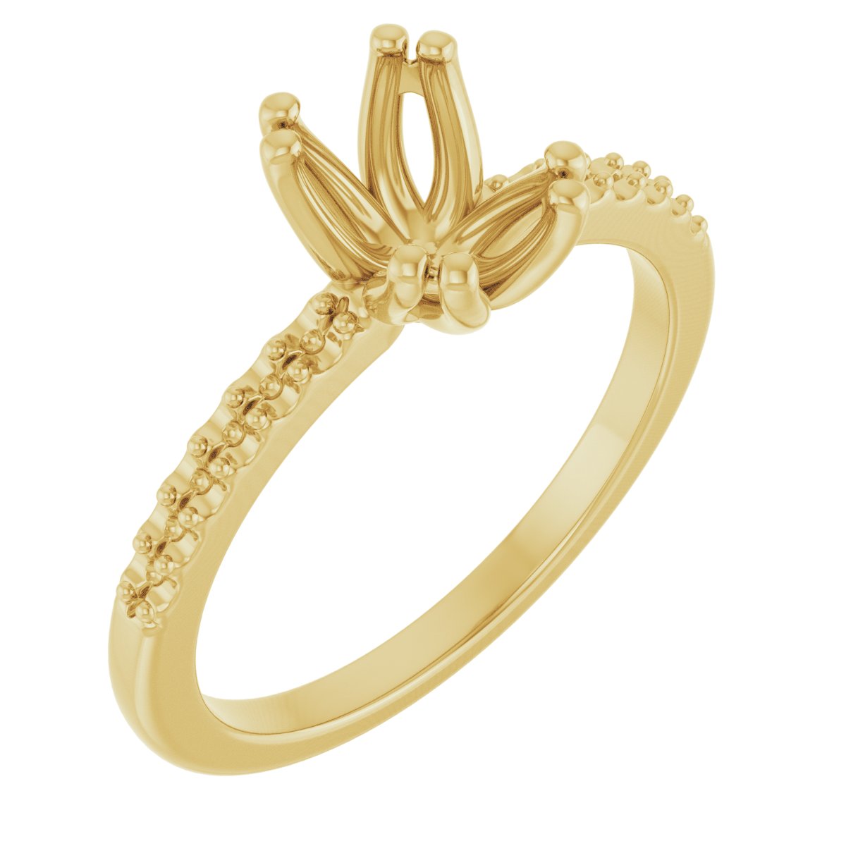 Twin-Prong Octet® Solitaire Engagement Ring