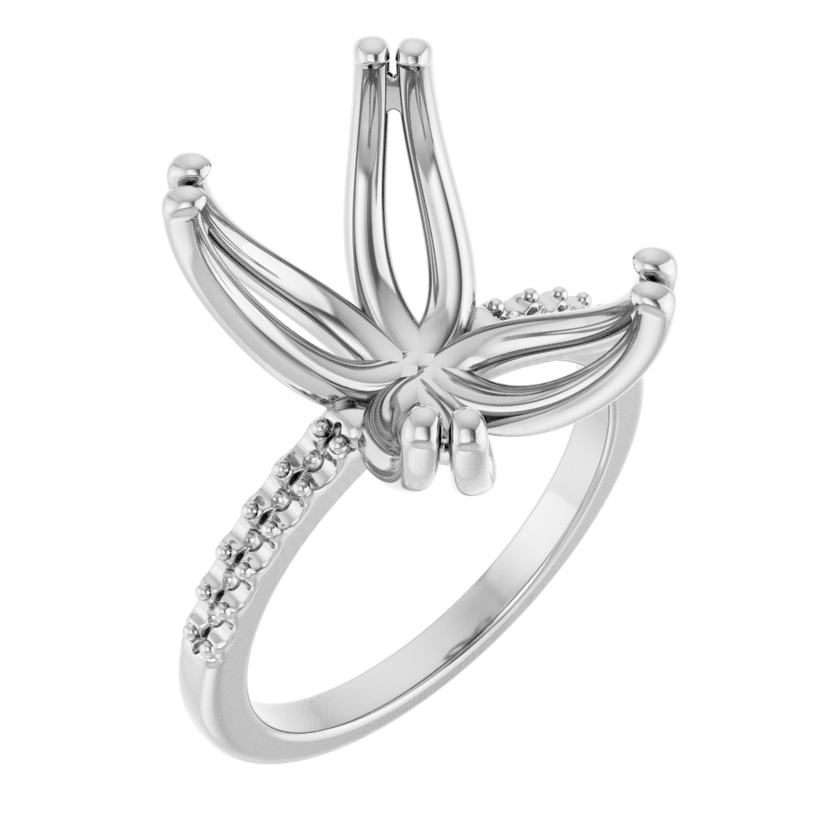 Twin-Prong Octet® Solitaire Engagement Ring