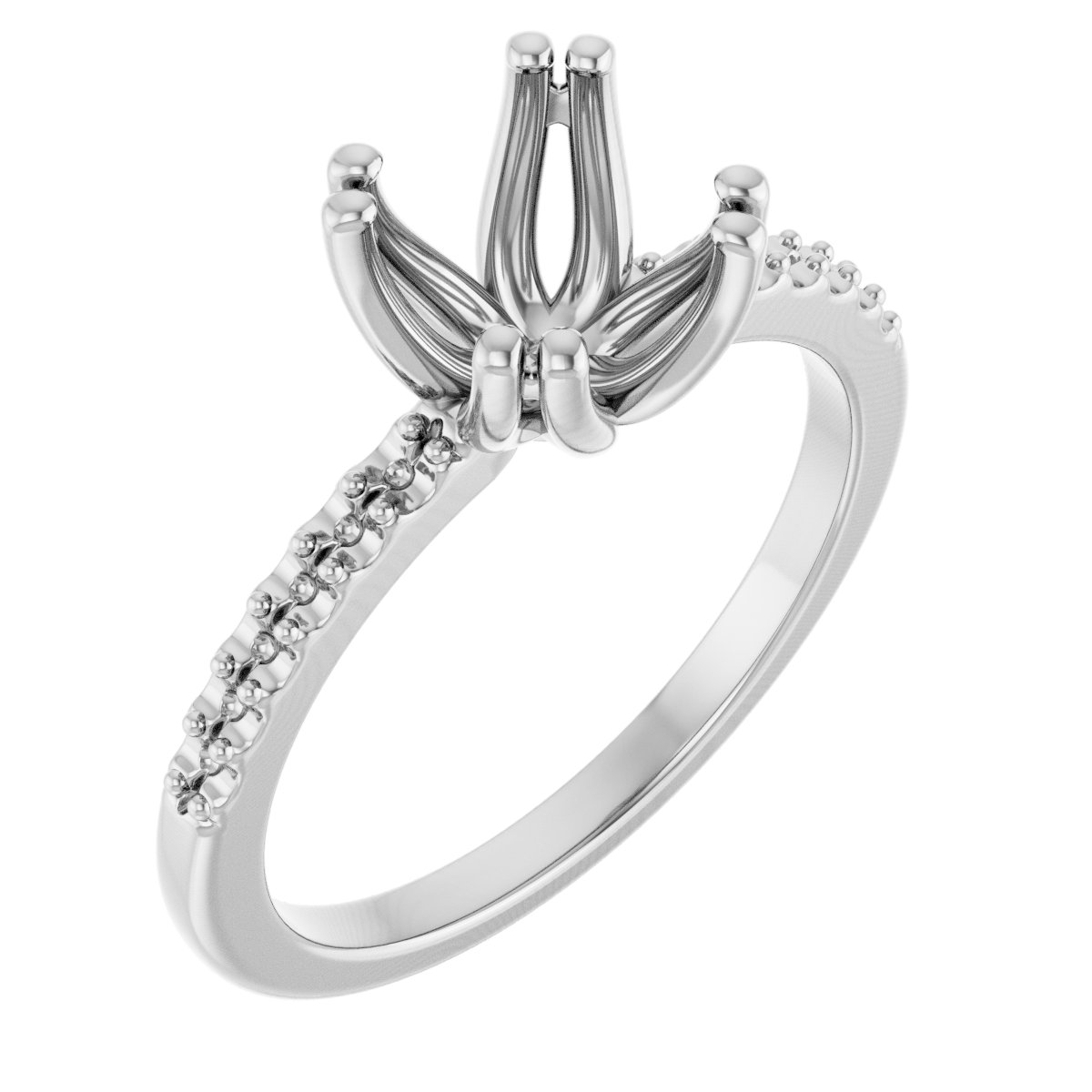 Twin-Prong Octet® Solitaire Engagement Ring