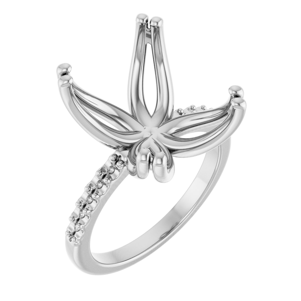 Twin-Prong Octet® Solitaire Engagement Ring