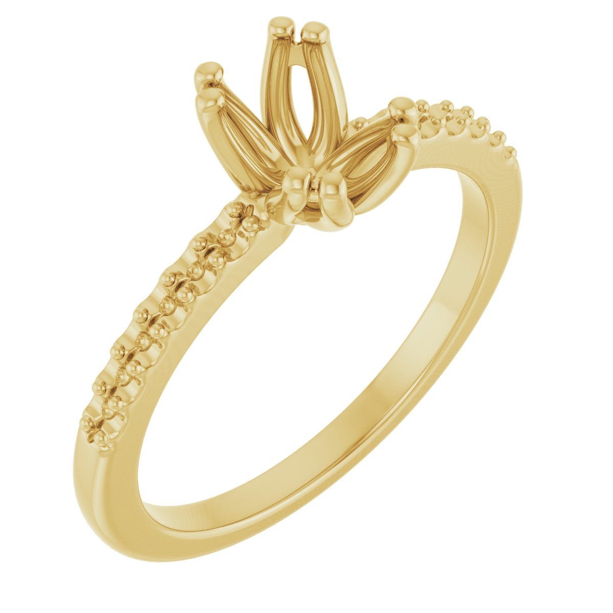 Twin-Prong Octet® Solitaire Engagement Ring