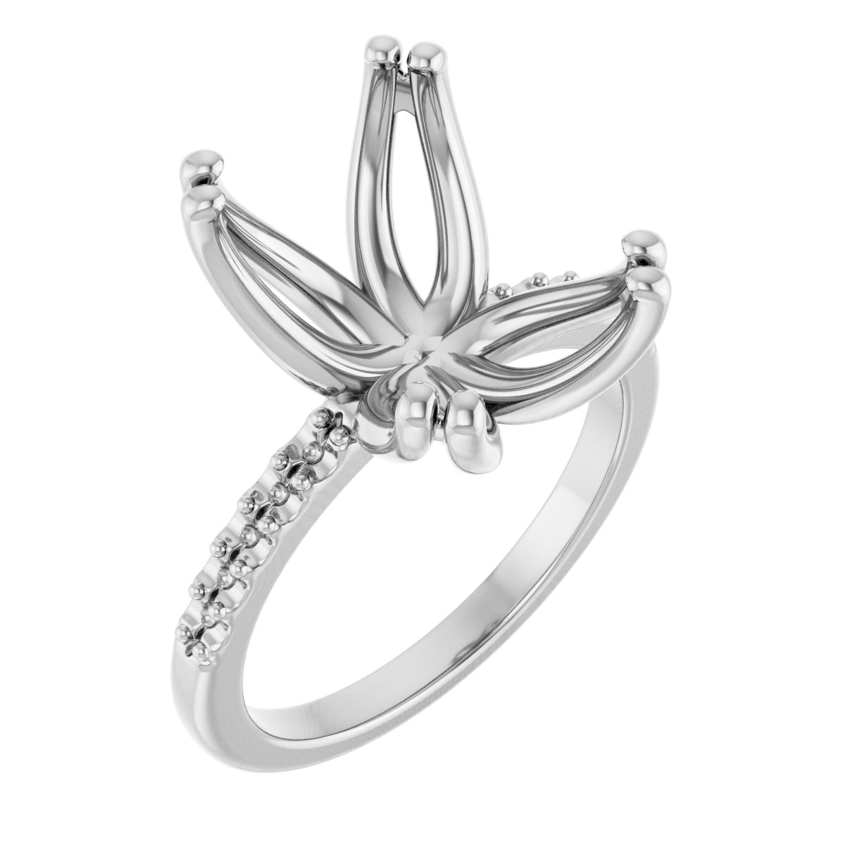 Twin-Prong Octet® Solitaire Engagement Ring