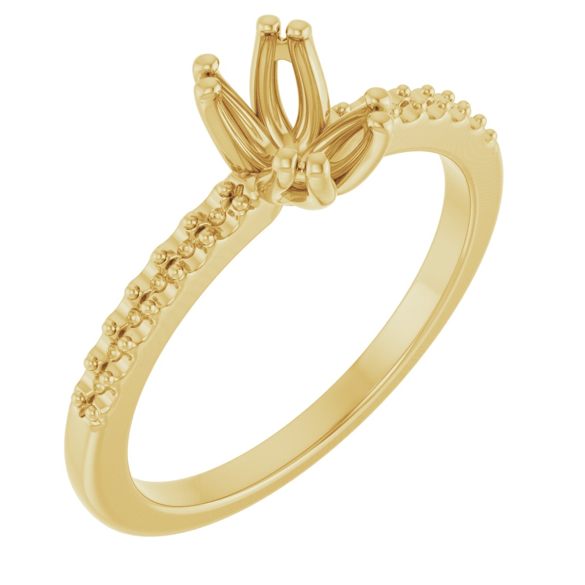 Twin-Prong Octet® Solitaire Engagement Ring