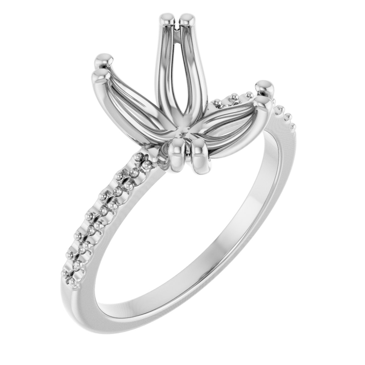 Twin-Prong Octet® Solitaire Engagement Ring