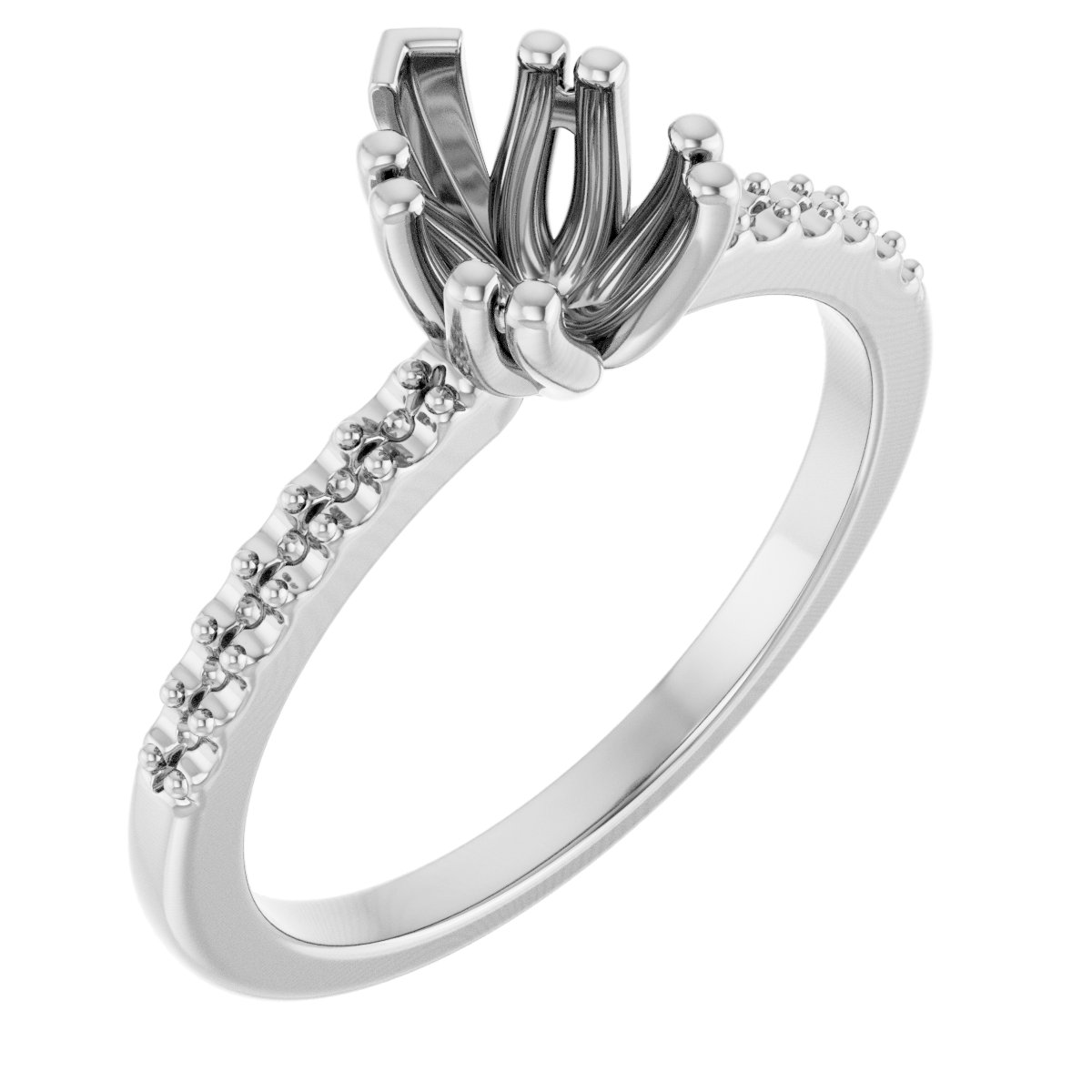 Twin-Prong Octet® Solitaire Engagement Ring