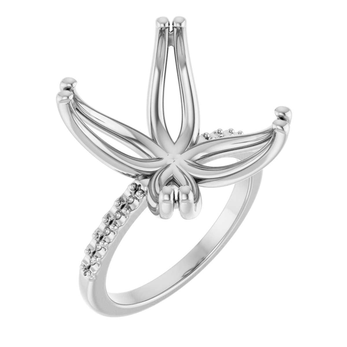Twin-Prong Octet® Solitaire Engagement Ring