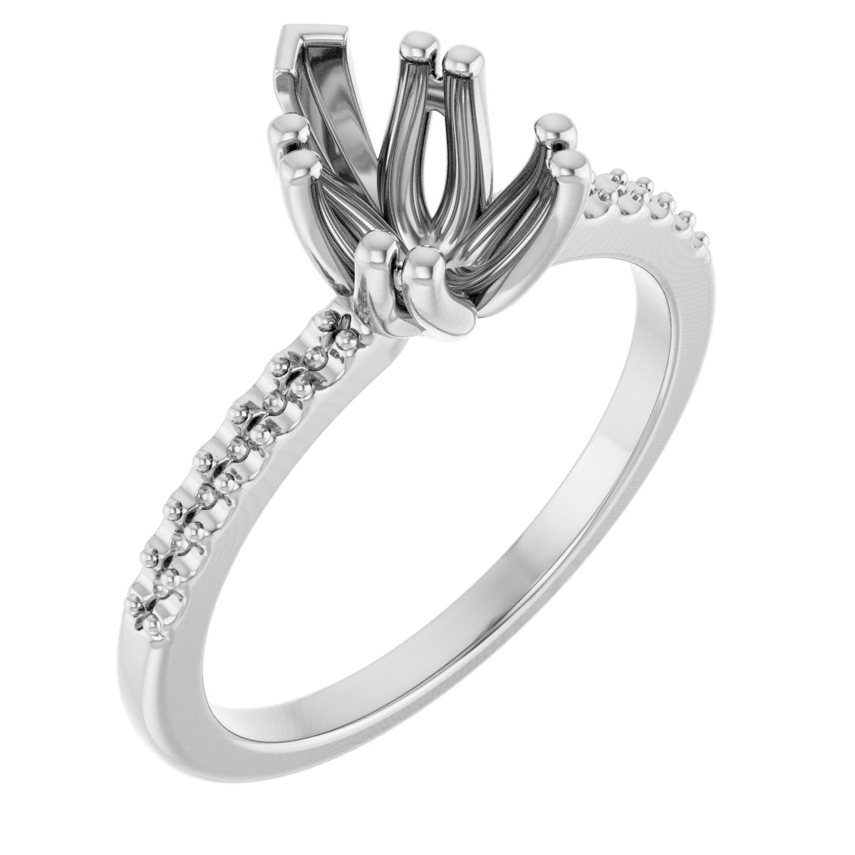 Twin-Prong Octet® Solitaire Engagement Ring