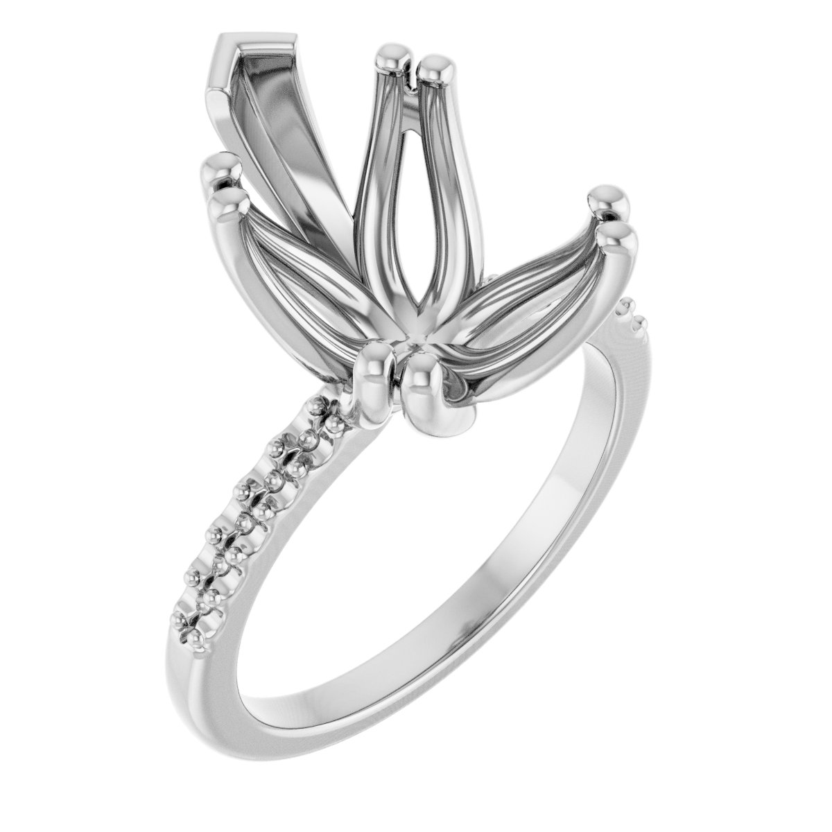 Twin-Prong Octet® Solitaire Engagement Ring