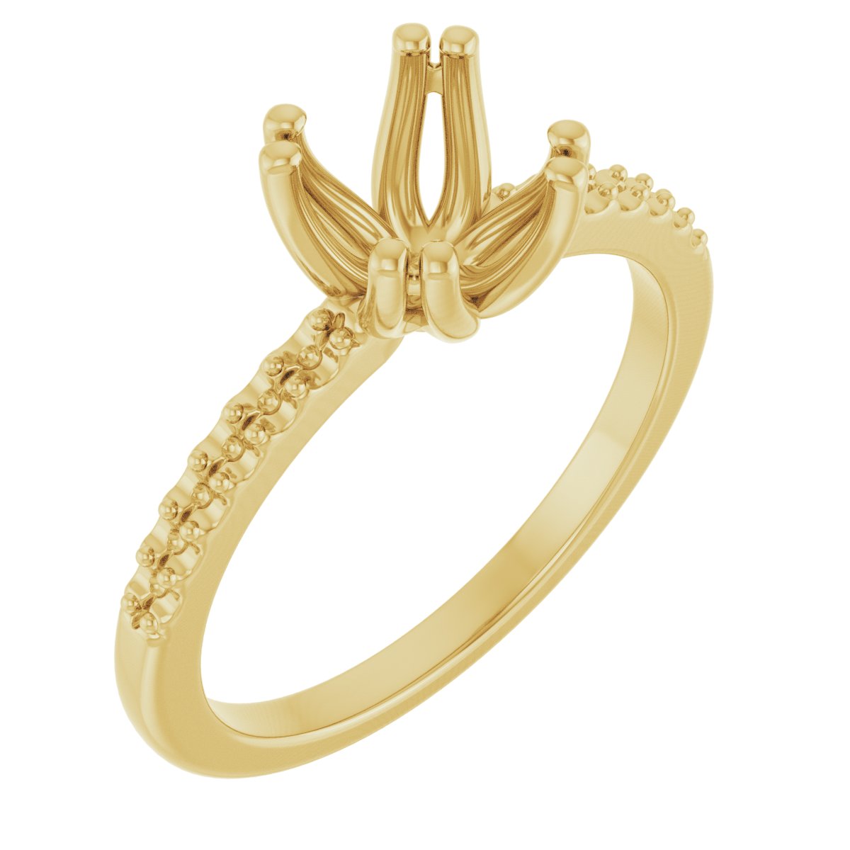 Twin-Prong Octet® Solitaire Engagement Ring