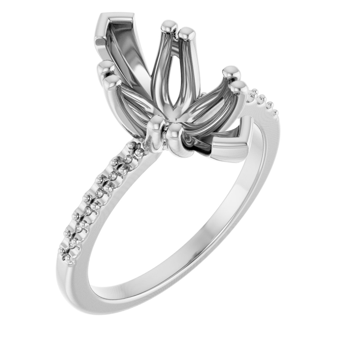 Twin-Prong Octet® Solitaire Engagement Ring
