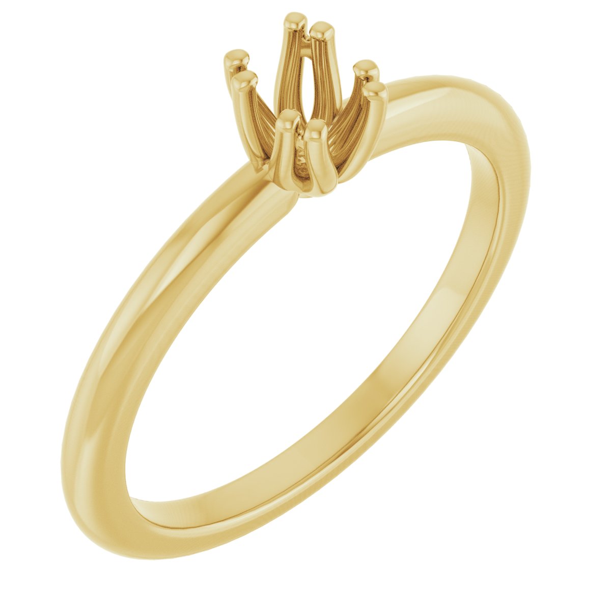 Twin-Prong Octet® Solitaire Engagement Ring