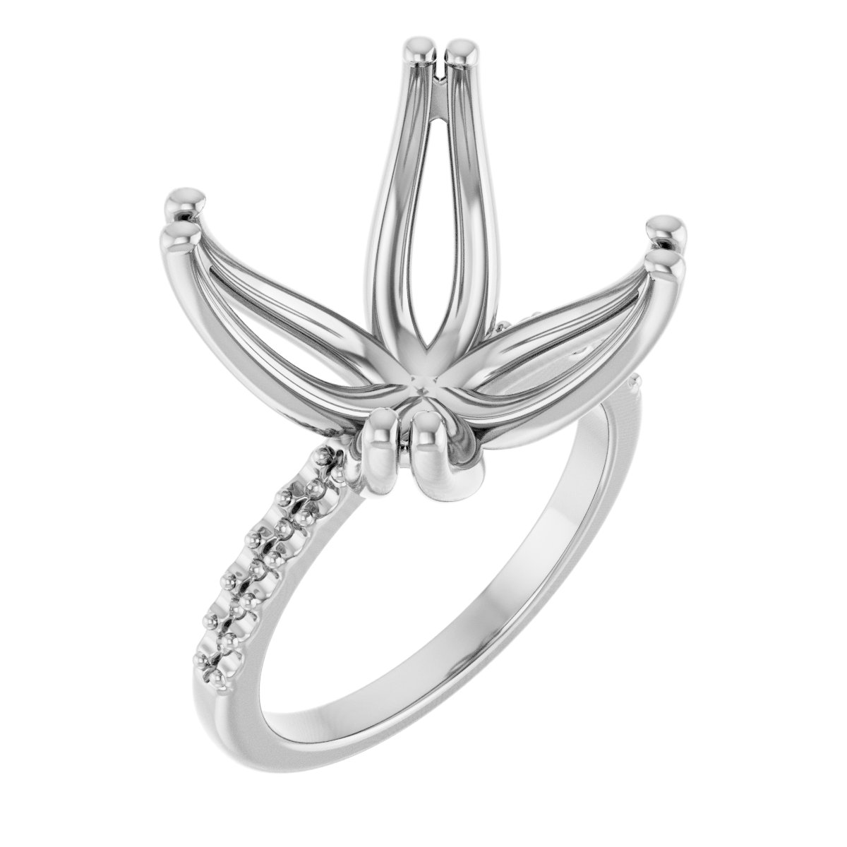 Twin-Prong Octet® Solitaire Engagement Ring