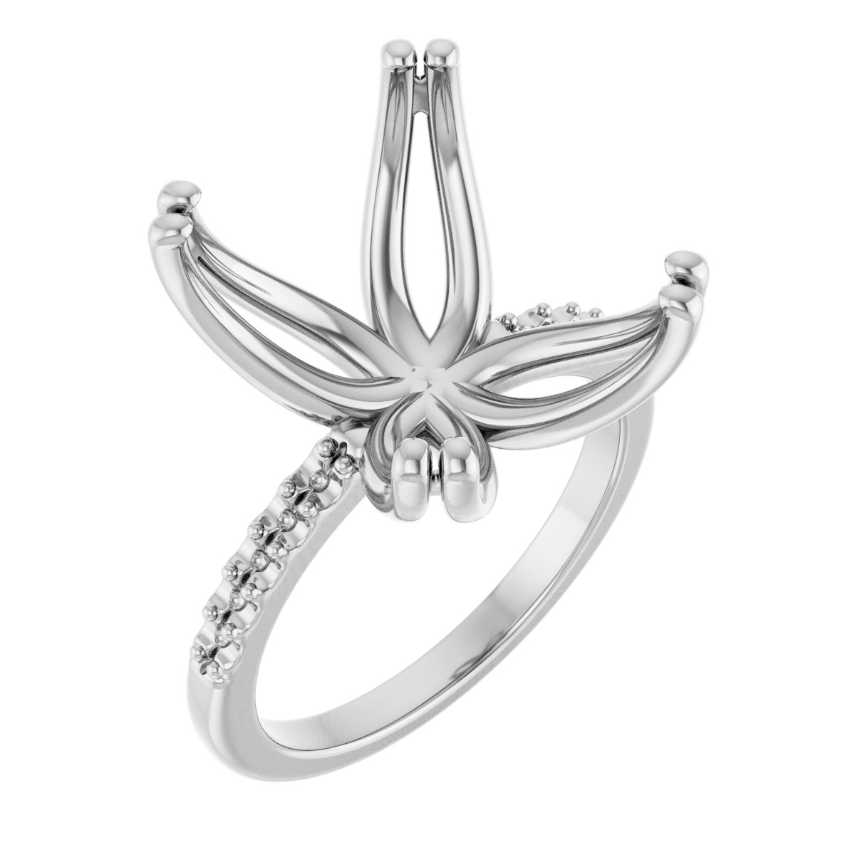Twin-Prong Octet® Solitaire Engagement Ring