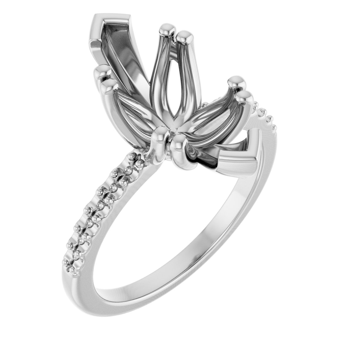 Twin-Prong Octet® Solitaire Engagement Ring