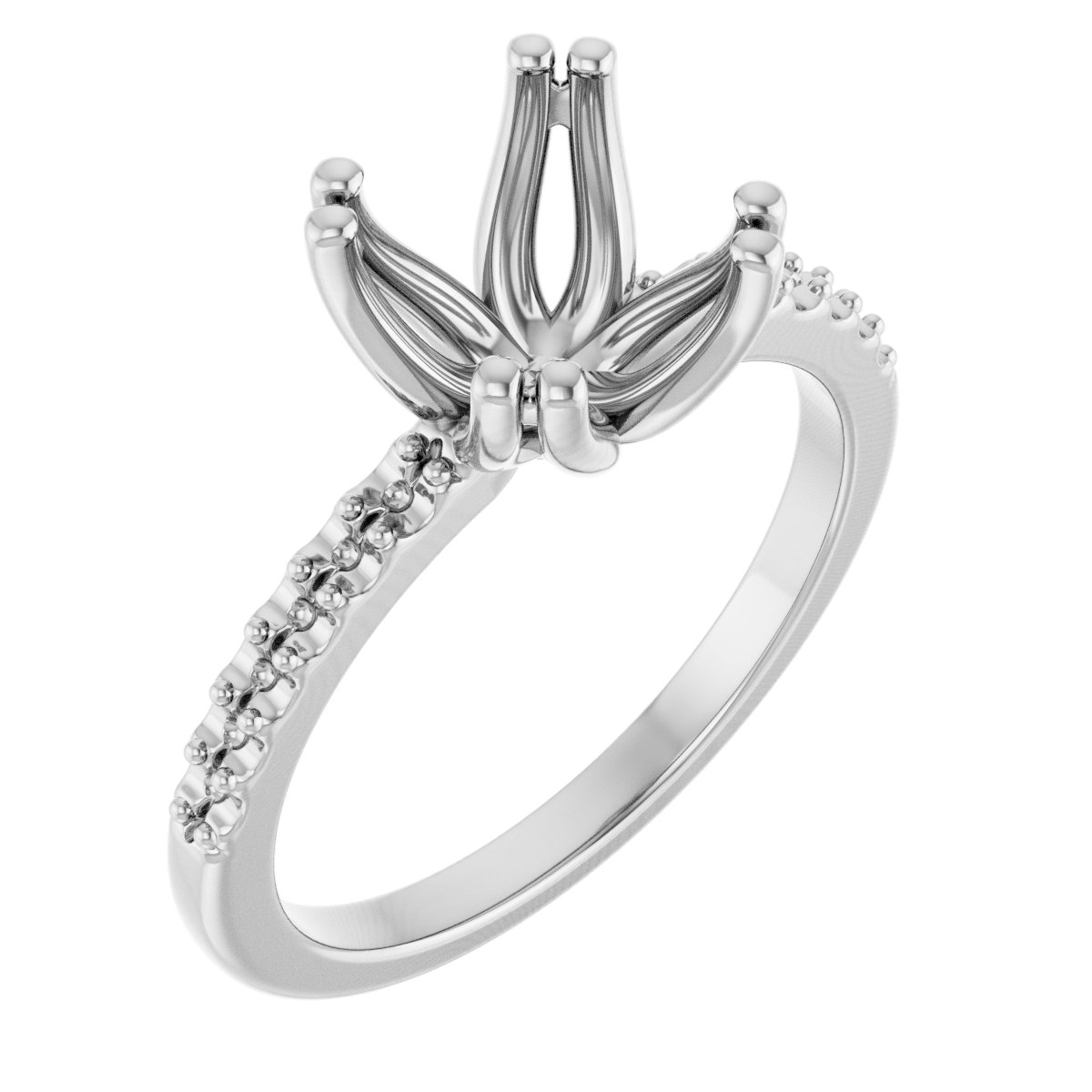 Twin-Prong Octet® Solitaire Engagement Ring
