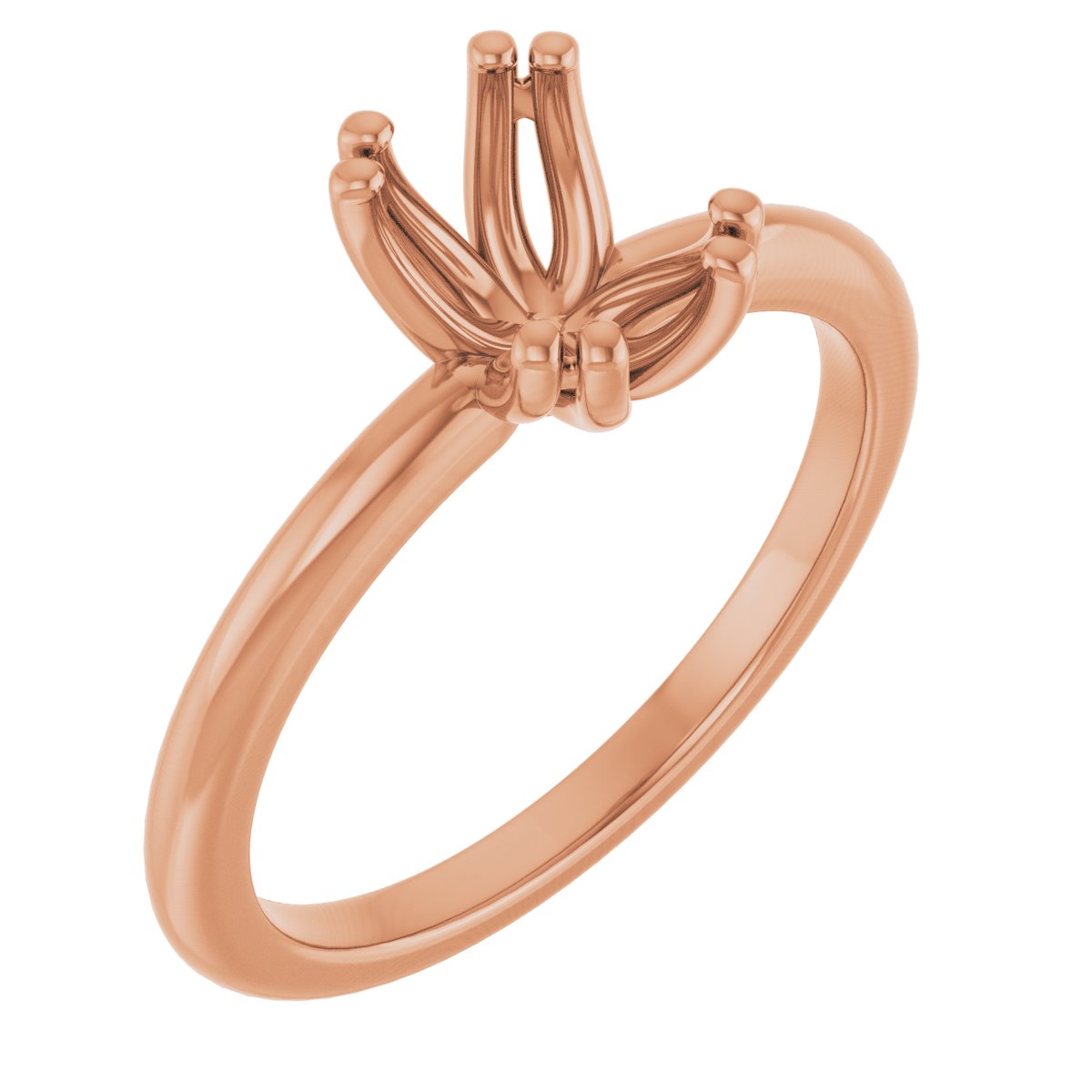 Twin-Prong Octet® Solitaire Engagement Ring