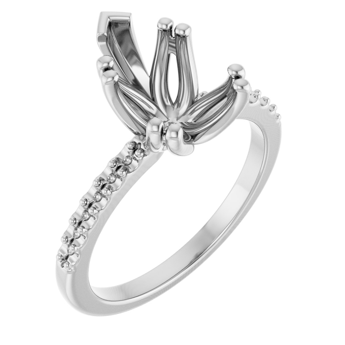 Twin-Prong Octet® Solitaire Engagement Ring