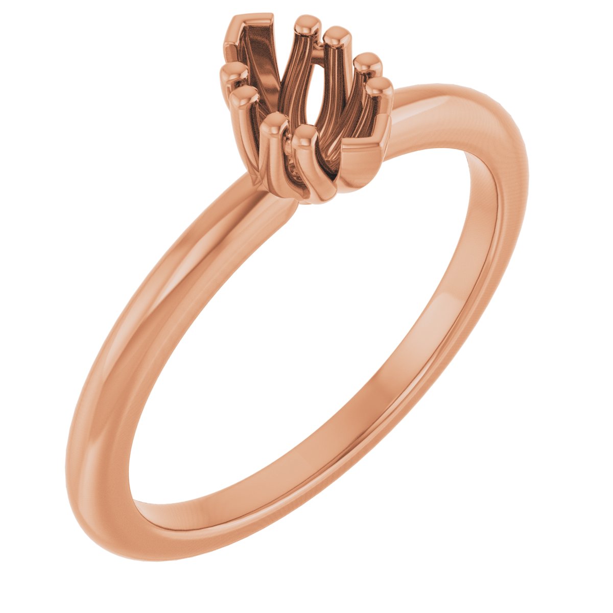 Twin-Prong Octet® Solitaire Engagement Ring