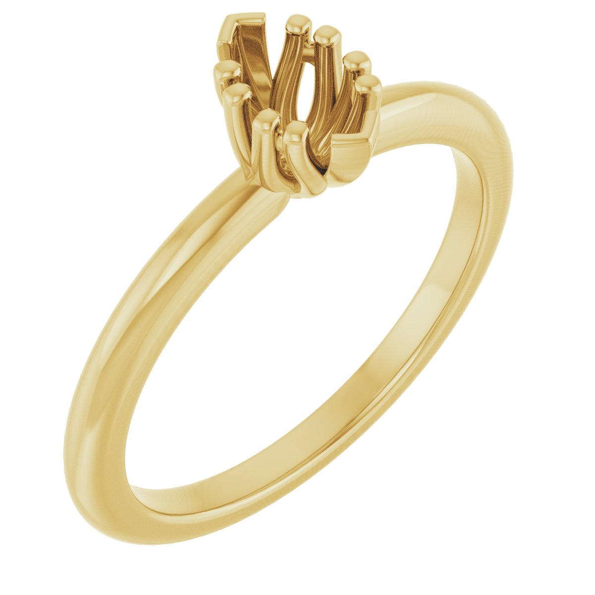 Twin-Prong Octet® Solitaire Engagement Ring