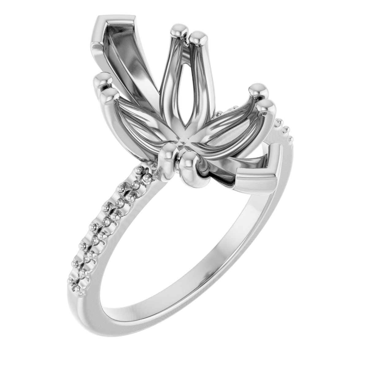 Twin-Prong Octet® Solitaire Engagement Ring