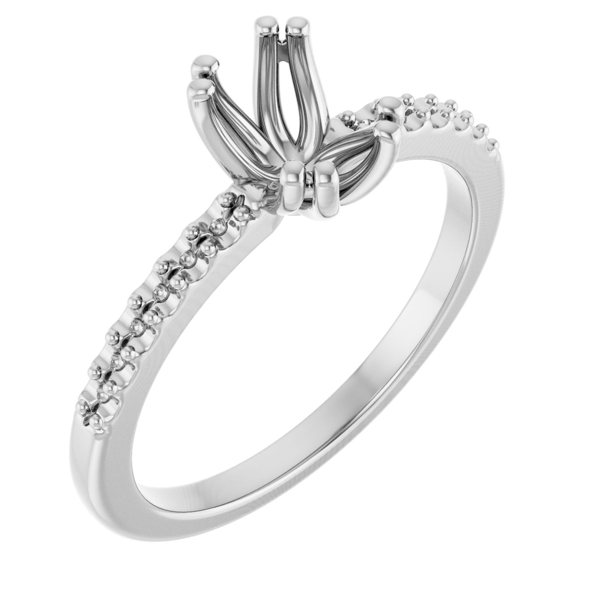 Twin-Prong Octet® Solitaire Engagement Ring