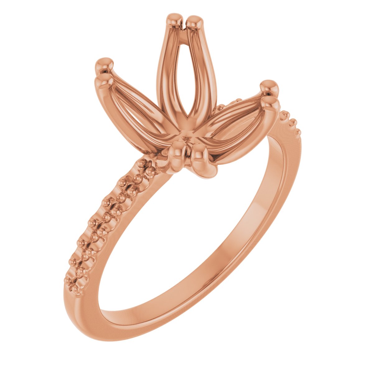 Twin-Prong Octet® Solitaire Engagement Ring