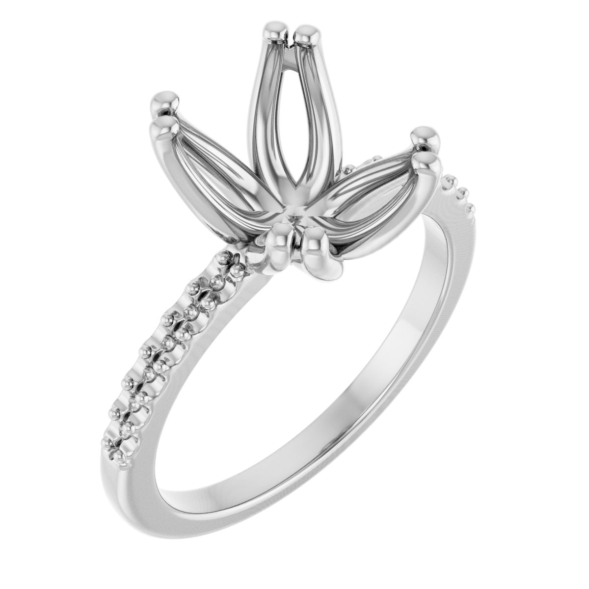 Twin-Prong Octet® Solitaire Engagement Ring