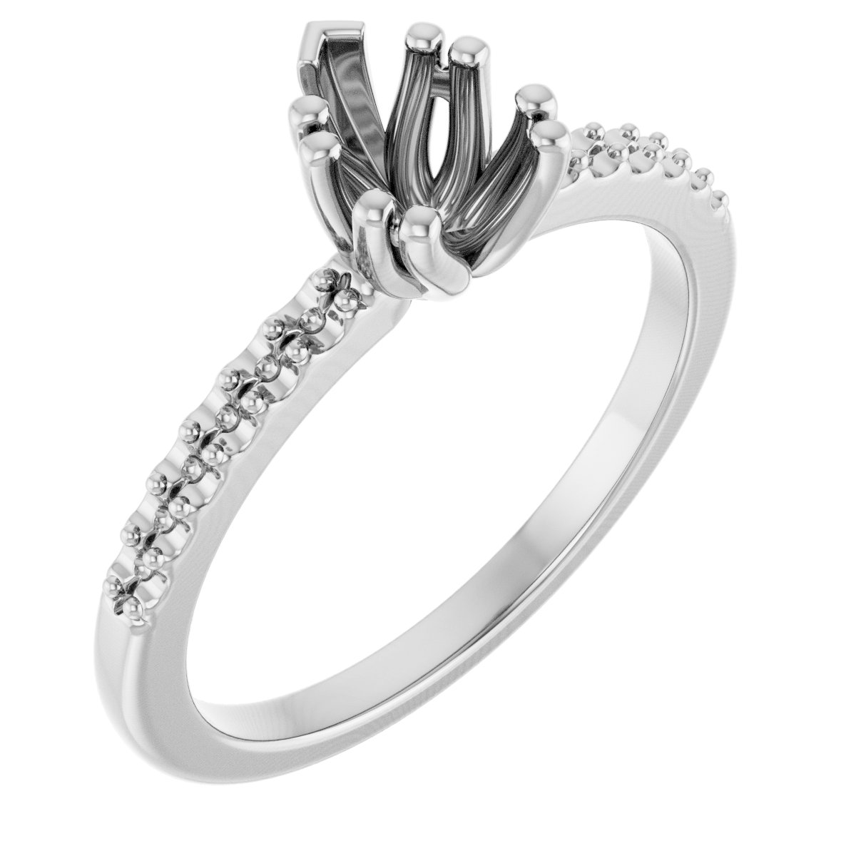 Twin-Prong Octet® Solitaire Engagement Ring