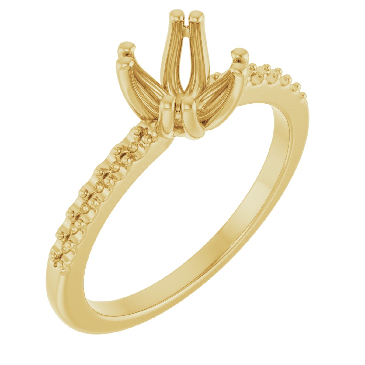 Twin-Prong Octet® Solitaire Engagement Ring