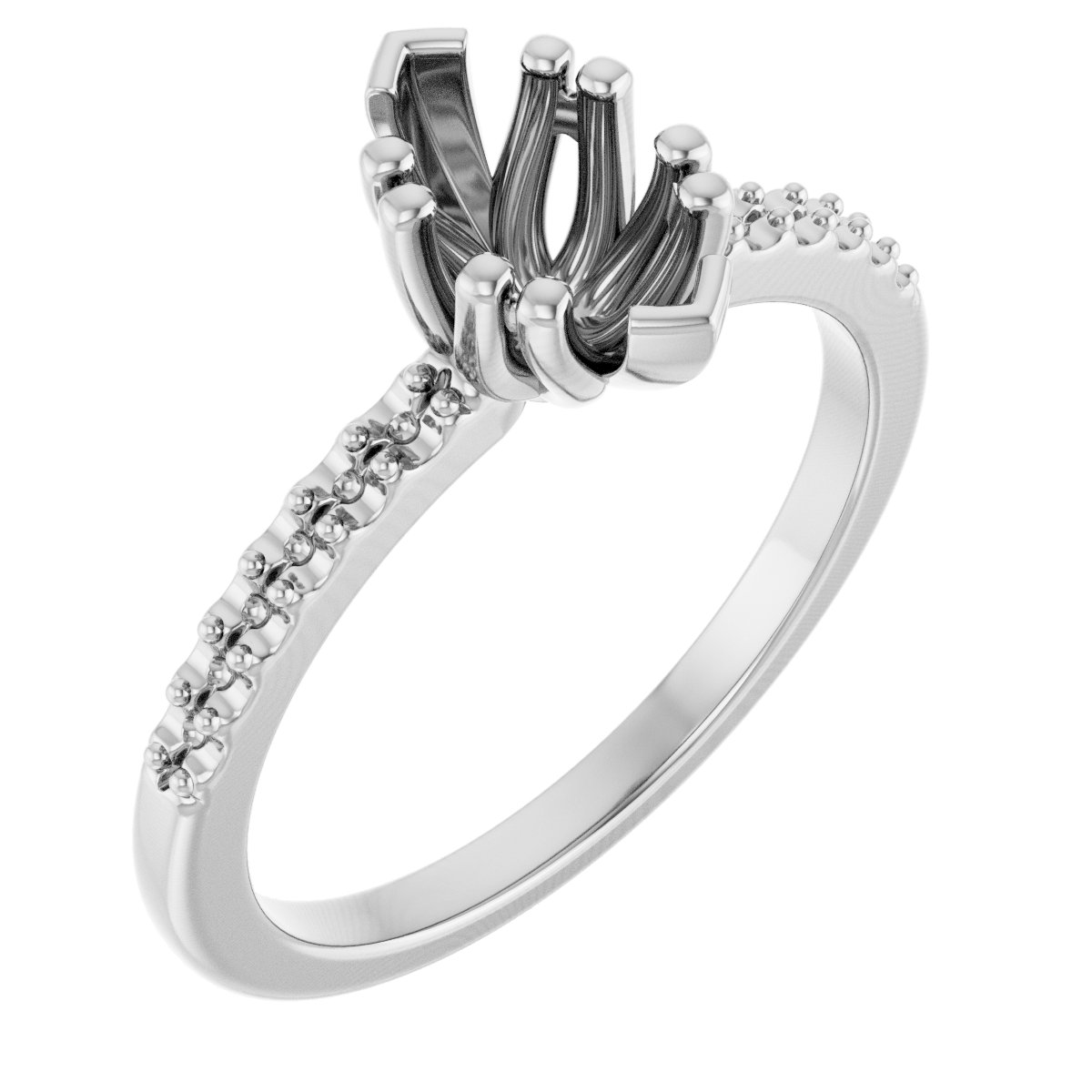Twin-Prong Octet® Solitaire Engagement Ring