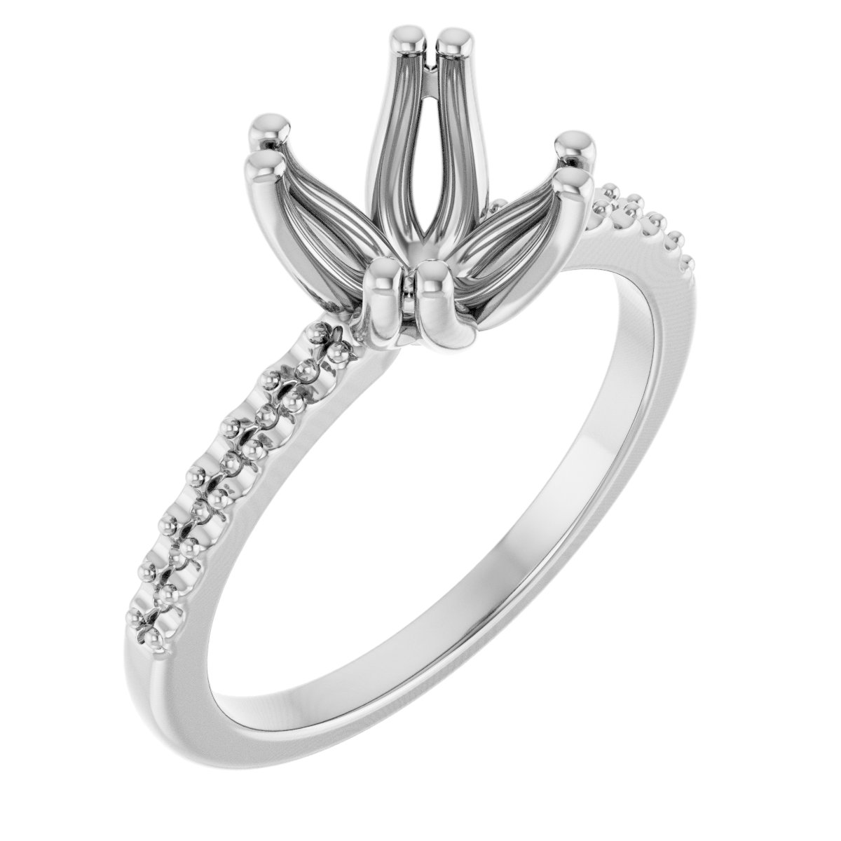 Twin-Prong Octet® Solitaire Engagement Ring
