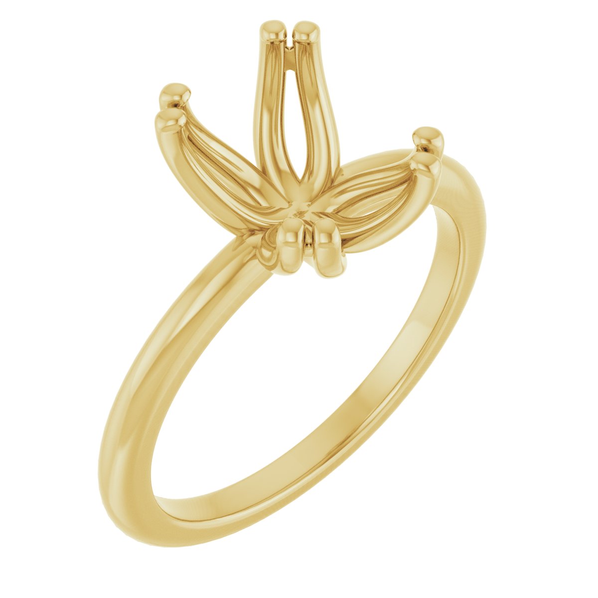 Twin-Prong Octet® Solitaire Engagement Ring