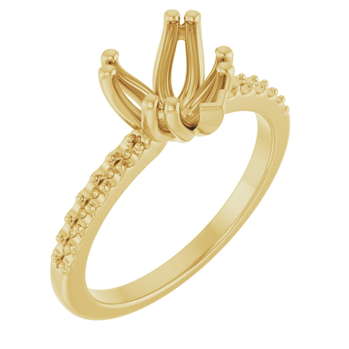 Twin-Prong Octet® Solitaire Engagement Ring