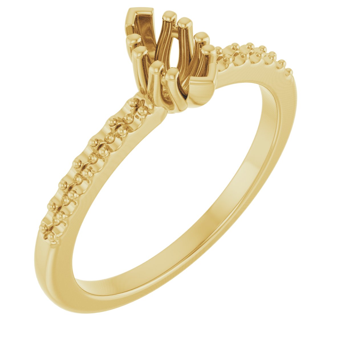 Twin-Prong Octet® Solitaire Engagement Ring
