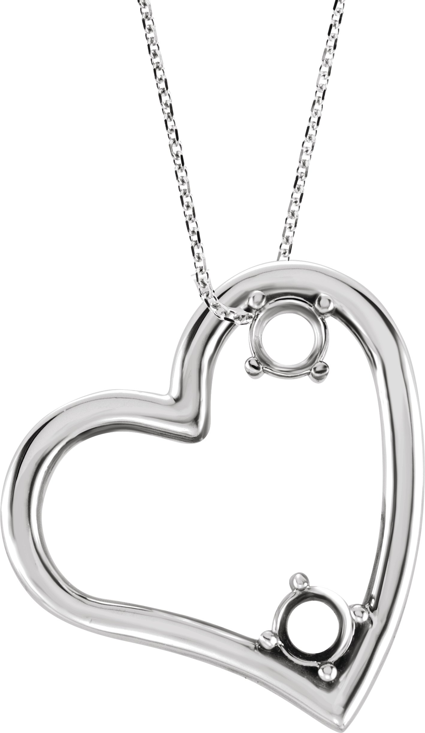 Family Heart Necklace or Pendant