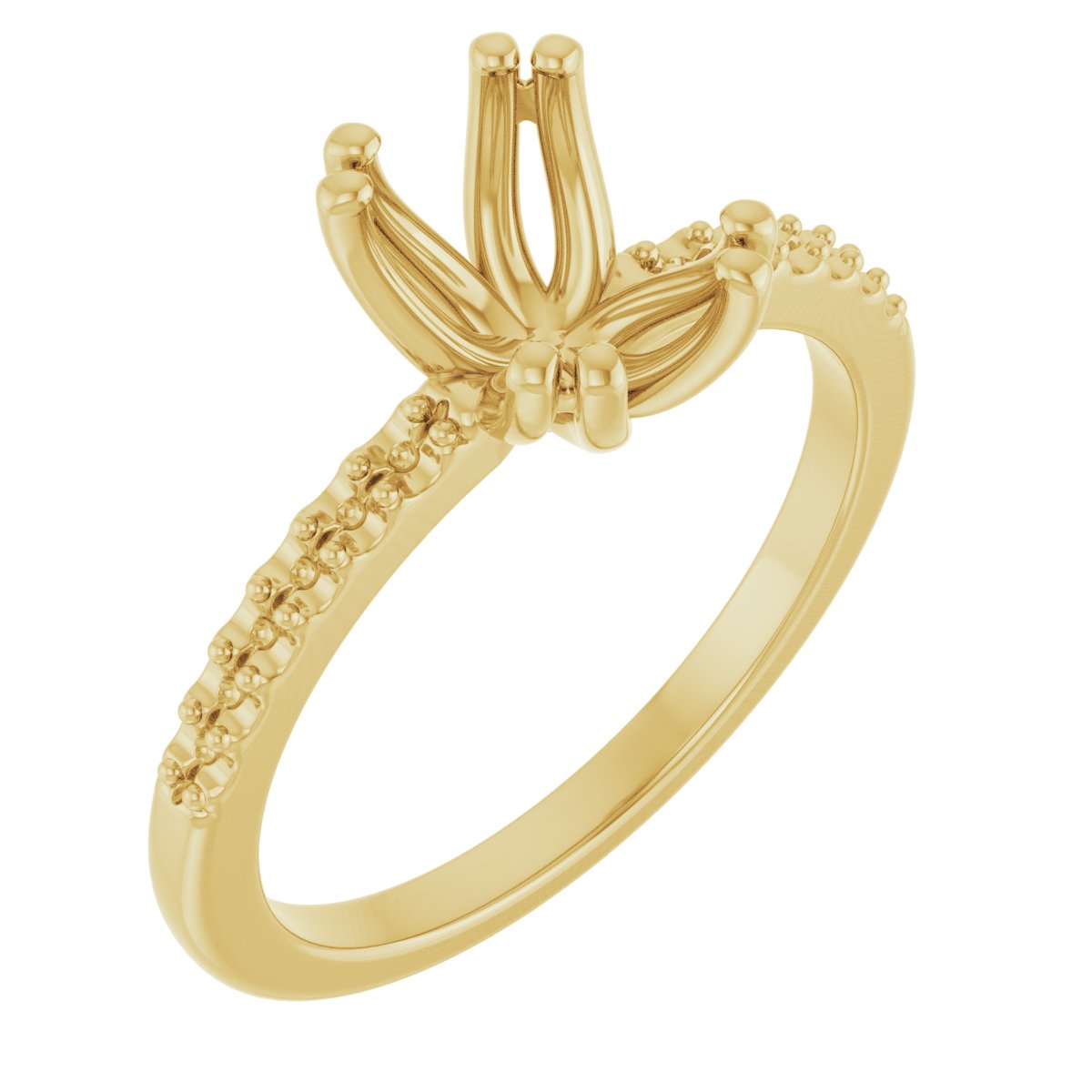 Twin-Prong Octet® Solitaire Engagement Ring