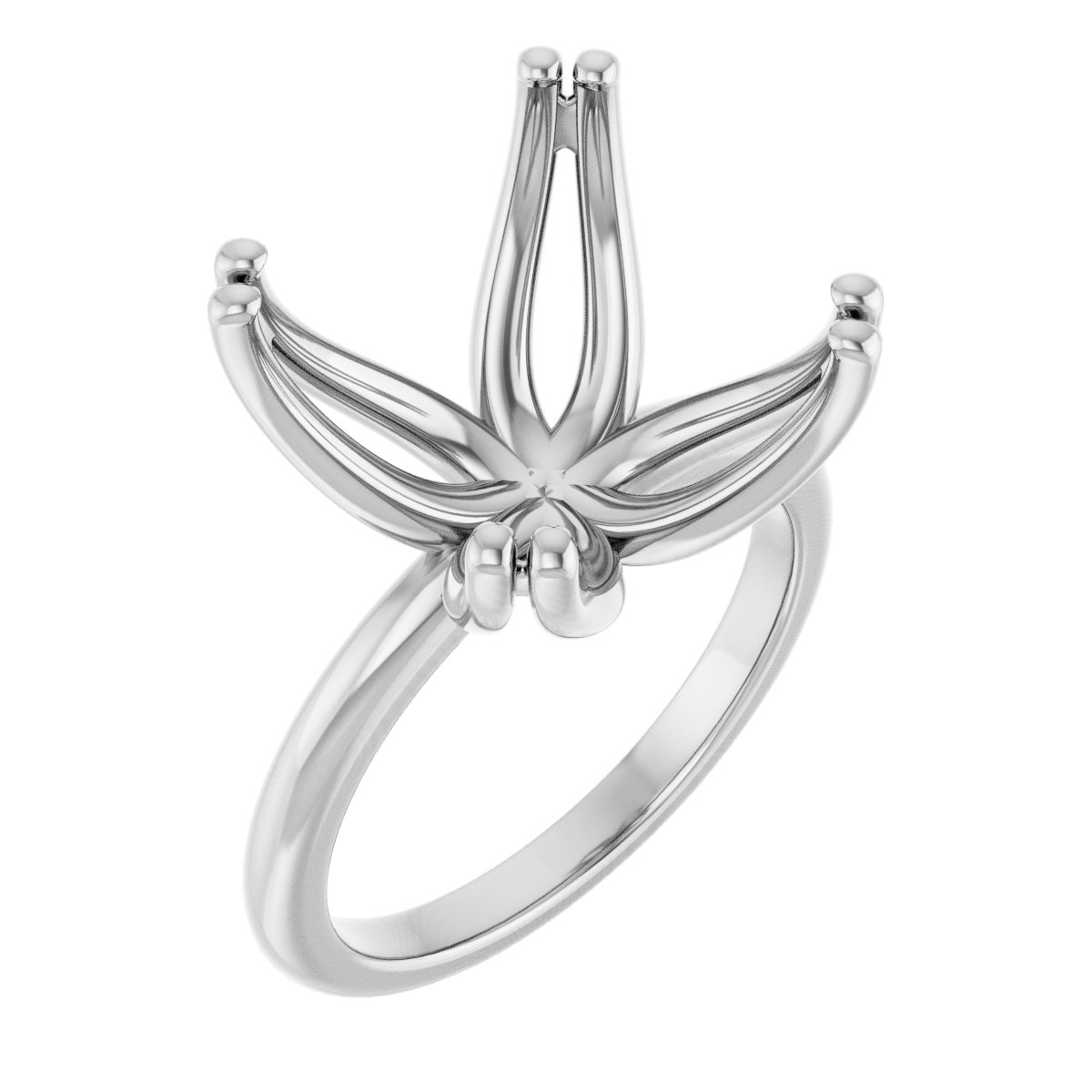 Twin-Prong Octet® Solitaire Engagement Ring