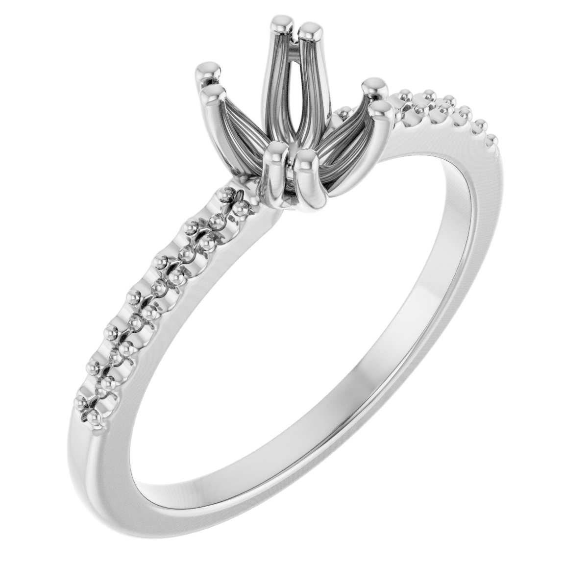 Twin-Prong Octet® Solitaire Engagement Ring