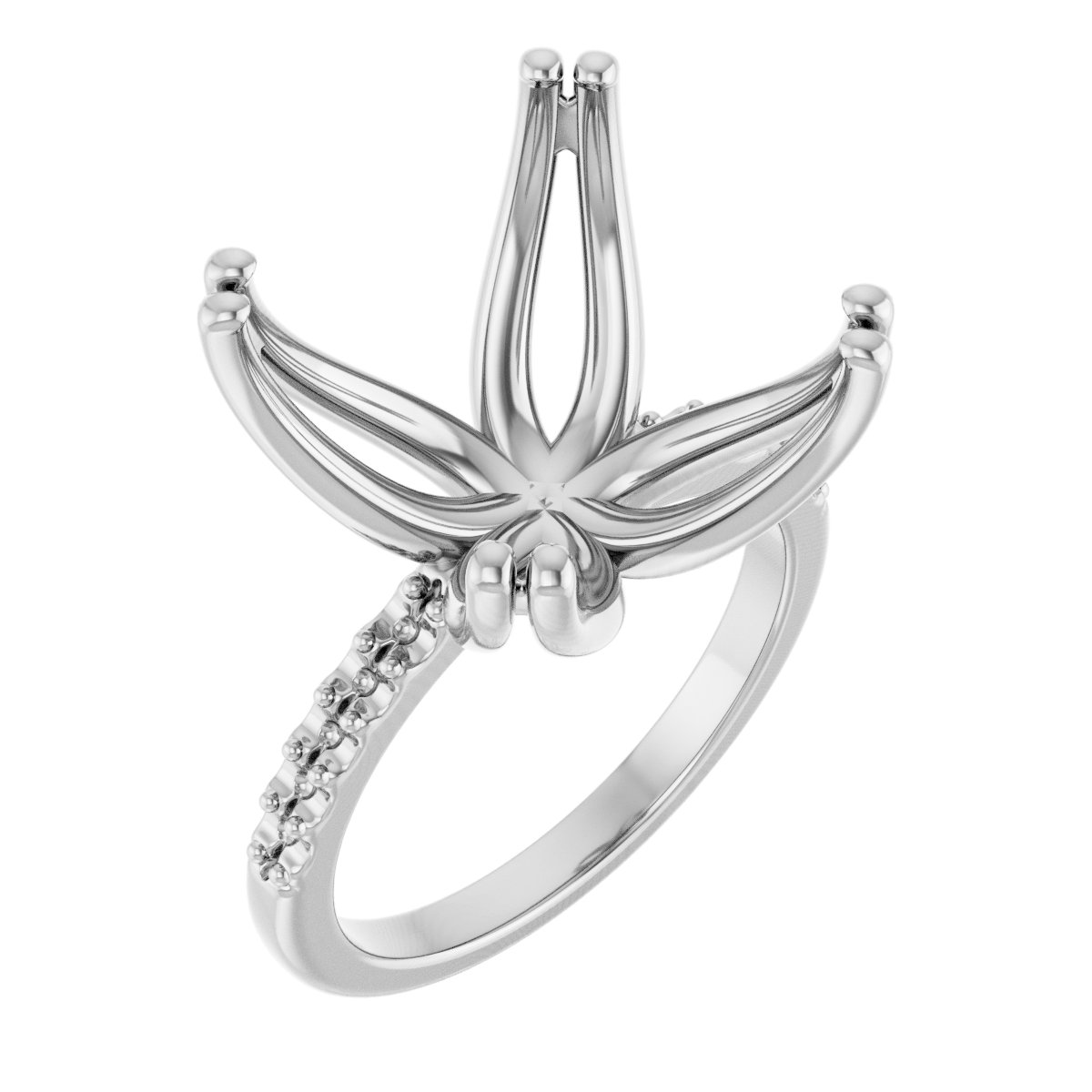 Twin-Prong Octet® Solitaire Engagement Ring