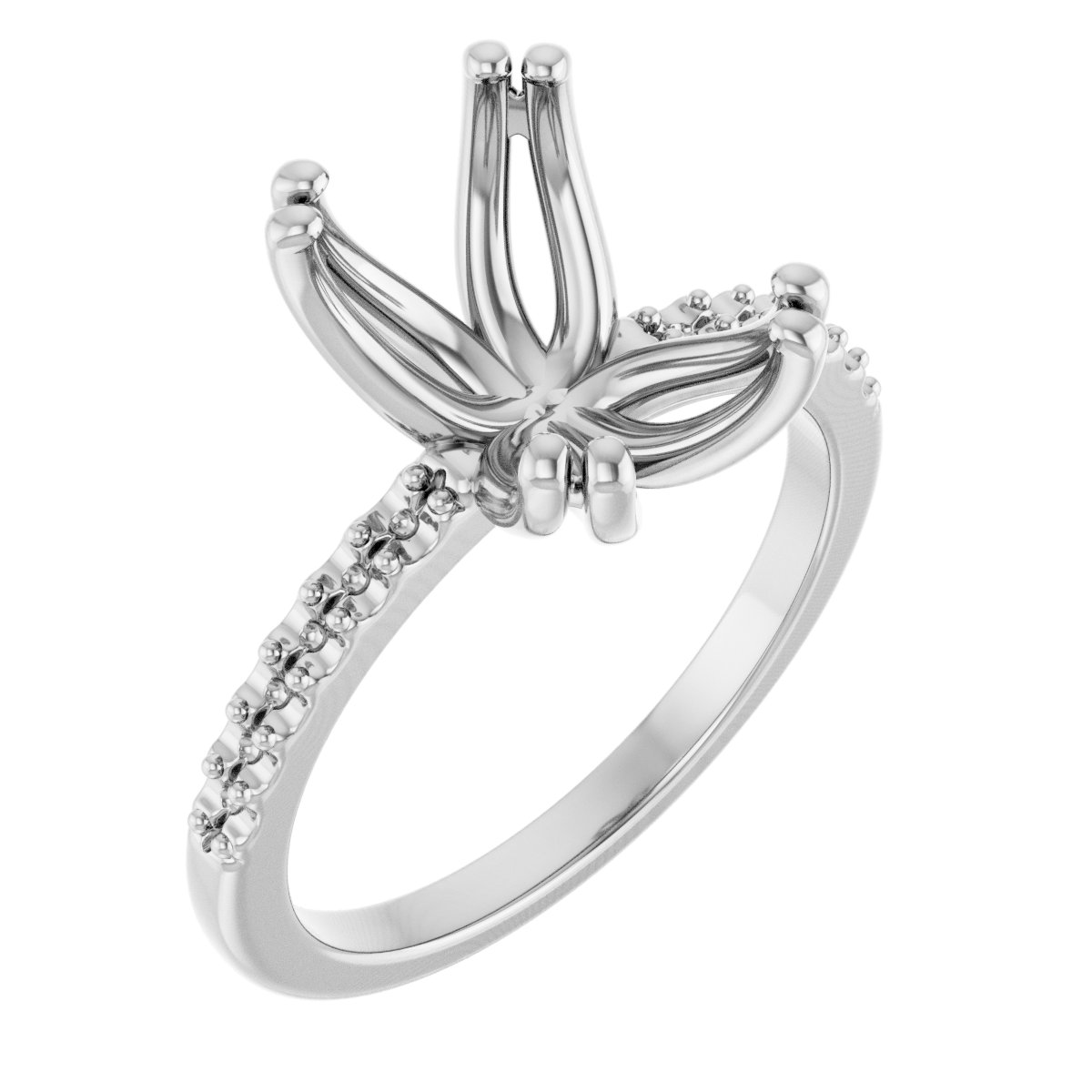 Twin-Prong Octet® Solitaire Engagement Ring
