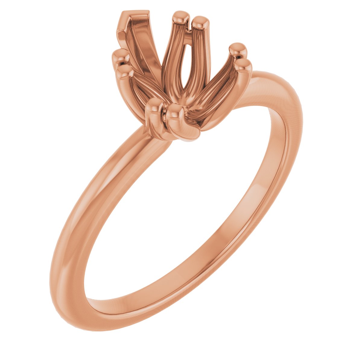 Twin-Prong Octet® Solitaire Engagement Ring