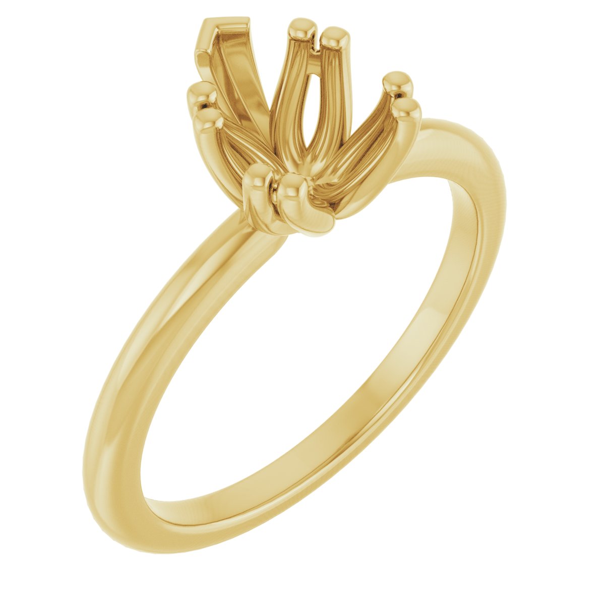 Twin-Prong Octet® Solitaire Engagement Ring