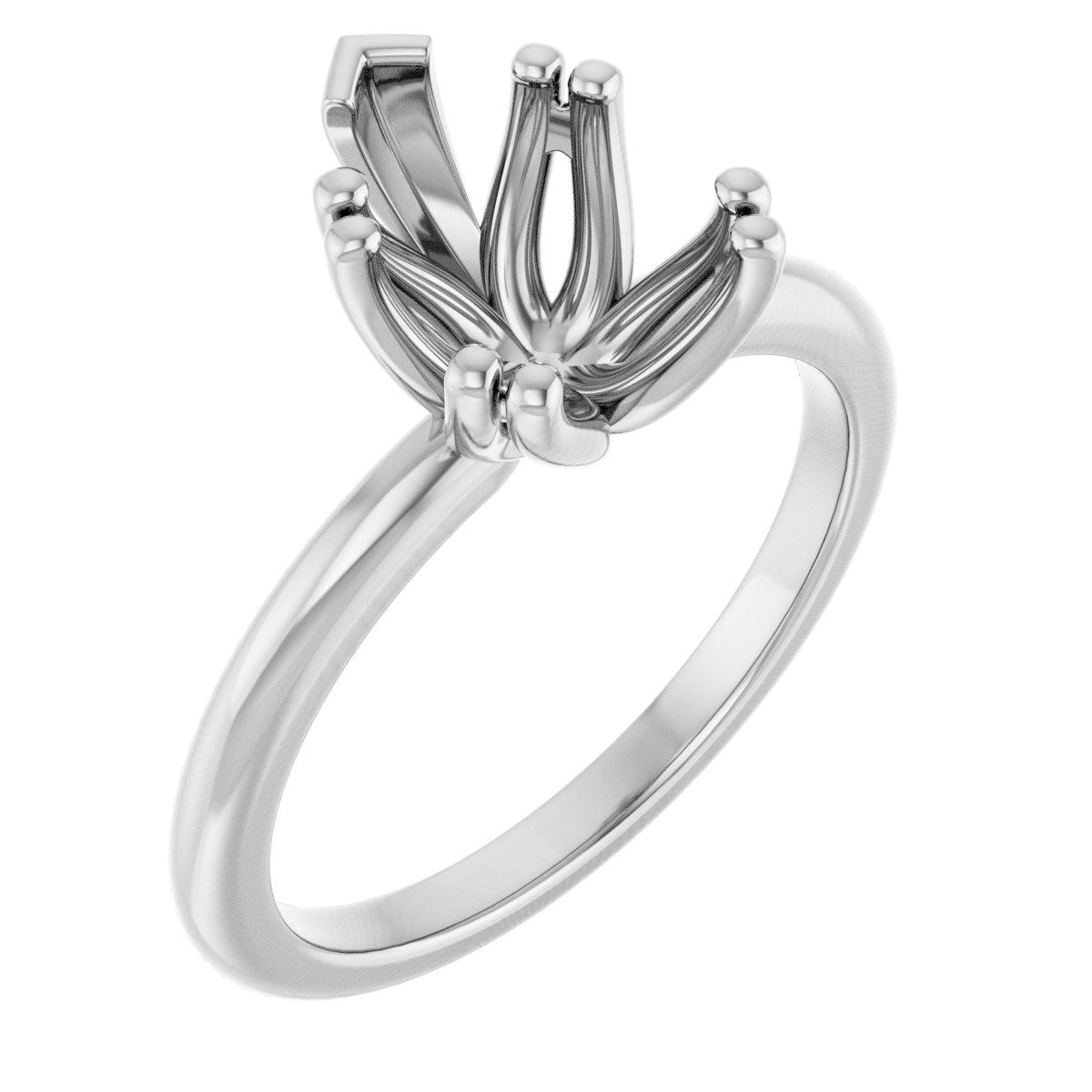 Twin-Prong Octet® Solitaire Engagement Ring
