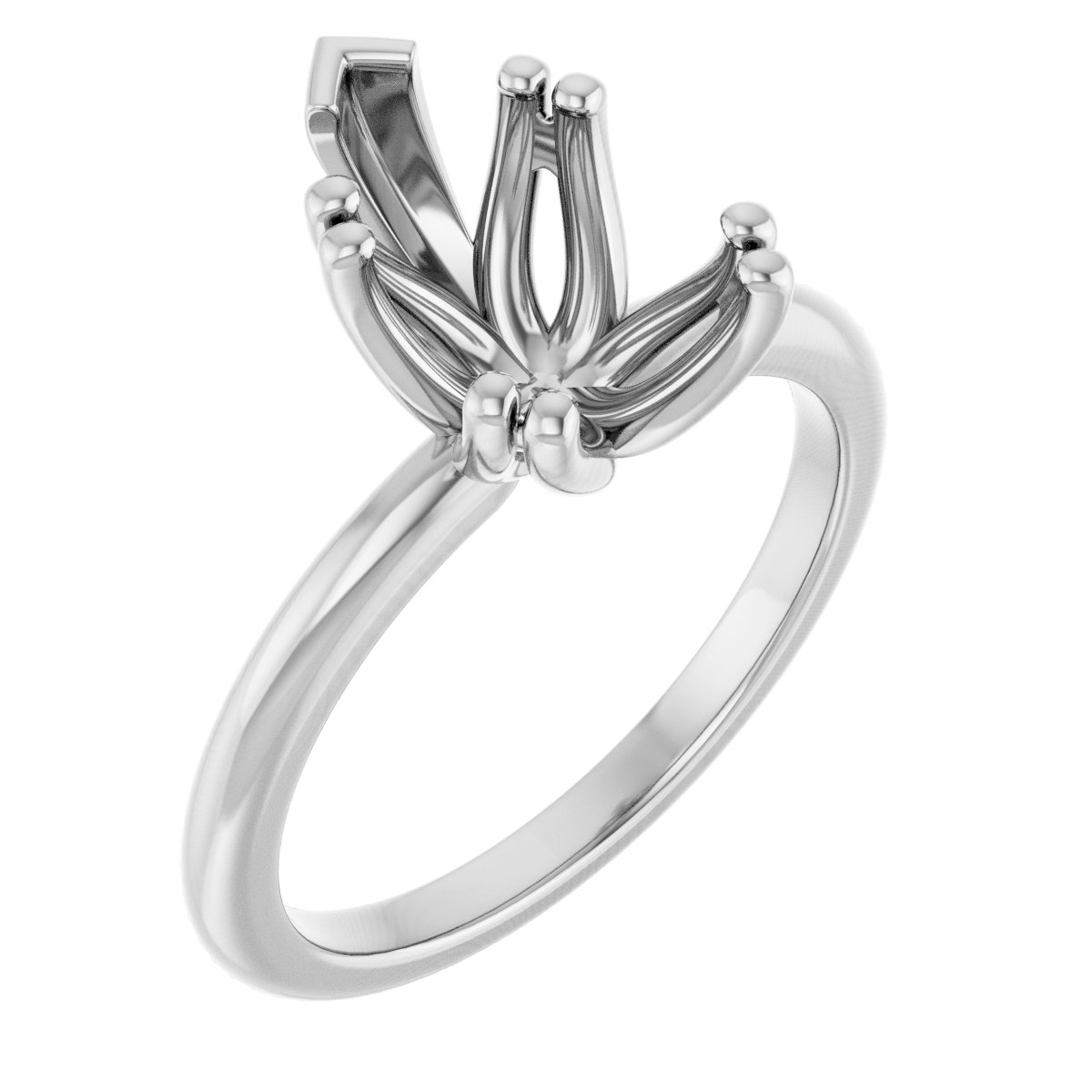 Twin-Prong Octet® Solitaire Engagement Ring