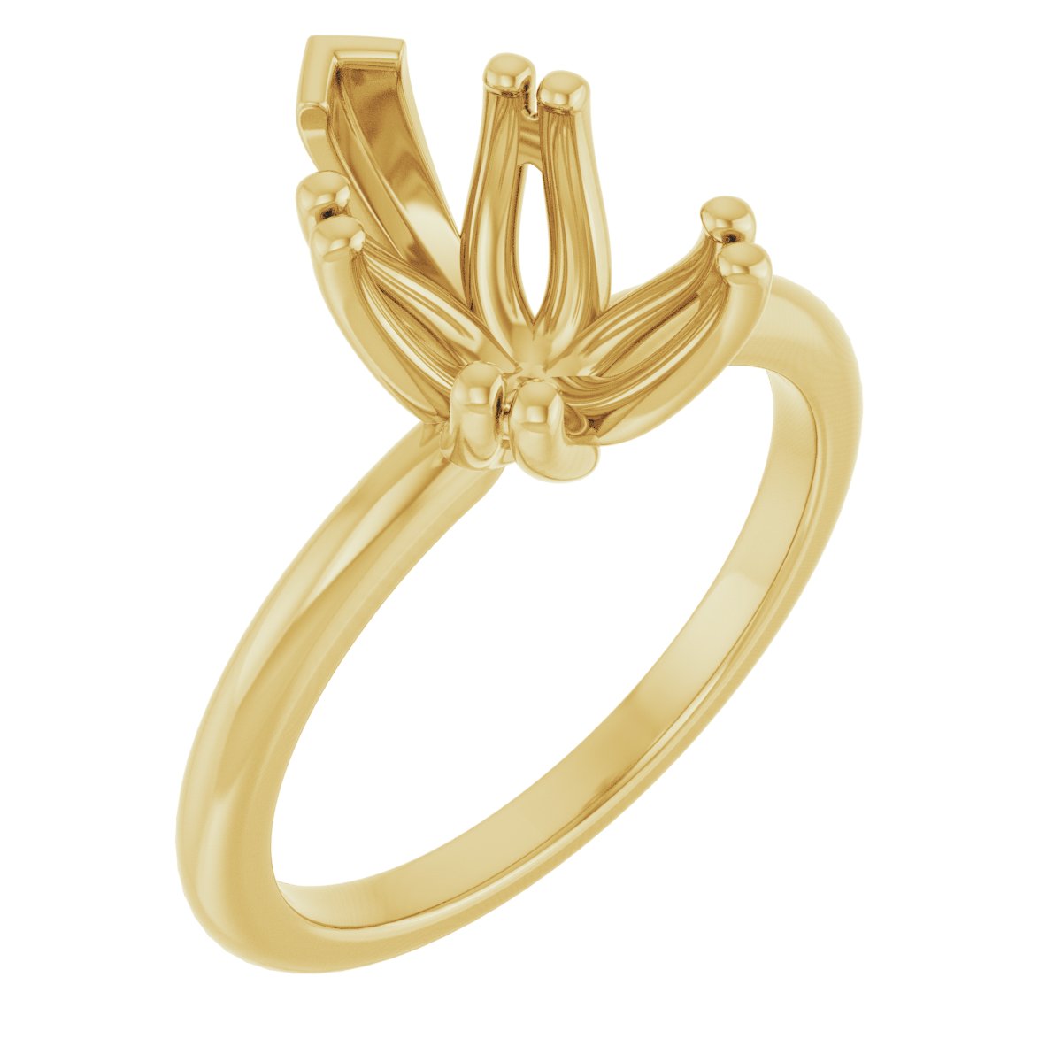 Twin-Prong Octet® Solitaire Engagement Ring