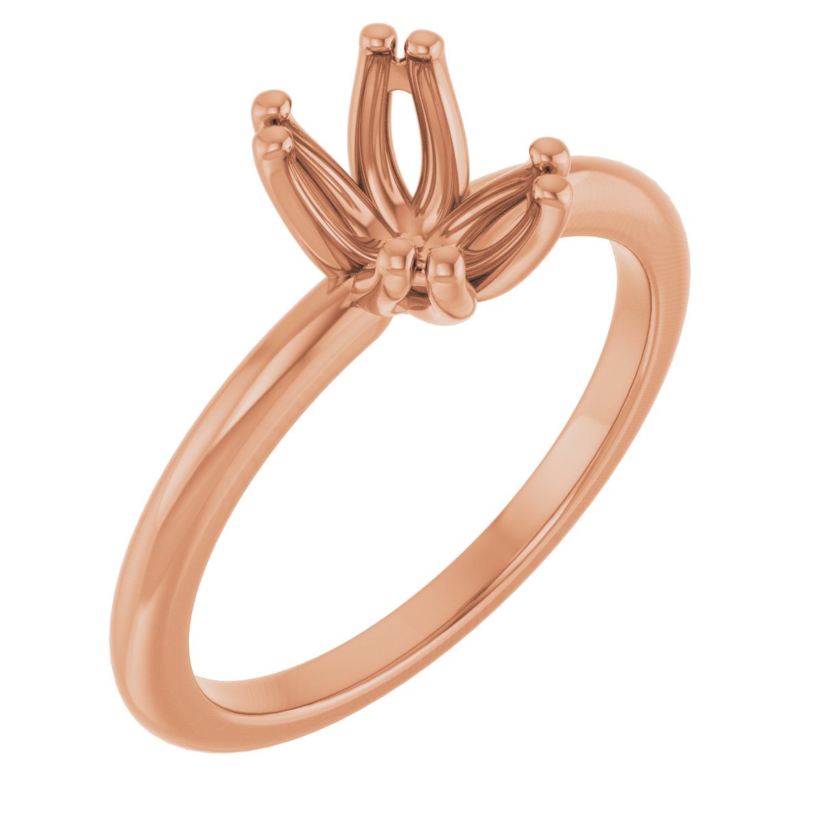 Twin-Prong Octet® Solitaire Engagement Ring