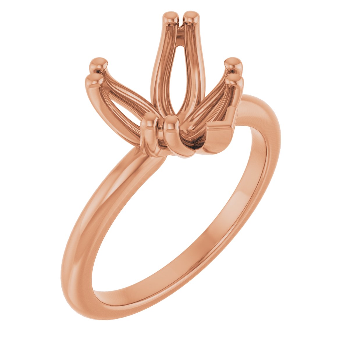 Twin-Prong Octet® Solitaire Engagement Ring