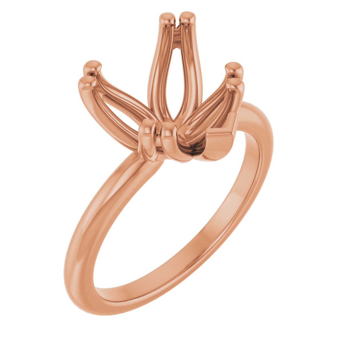 Twin-Prong Octet® Solitaire Engagement Ring