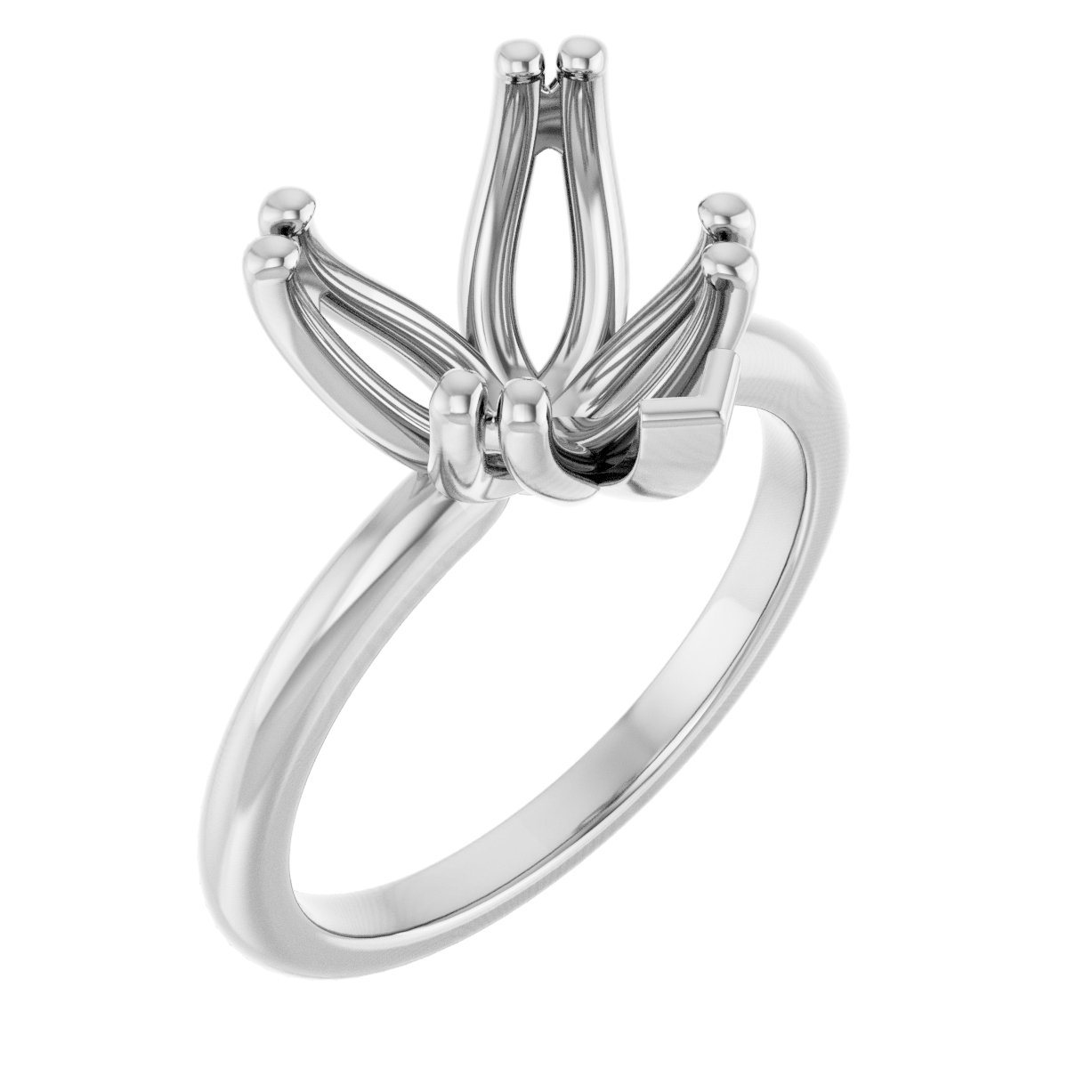 Twin-Prong Octet® Solitaire Engagement Ring